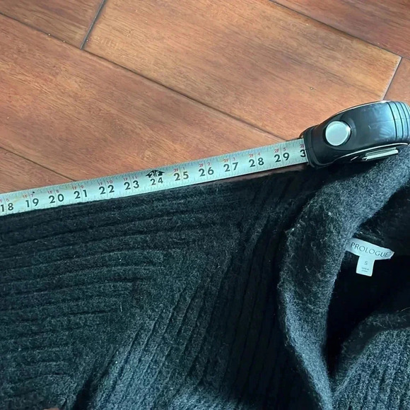 Prologue Black Short Size S Cardigan Open Front - Picture 9 of 9